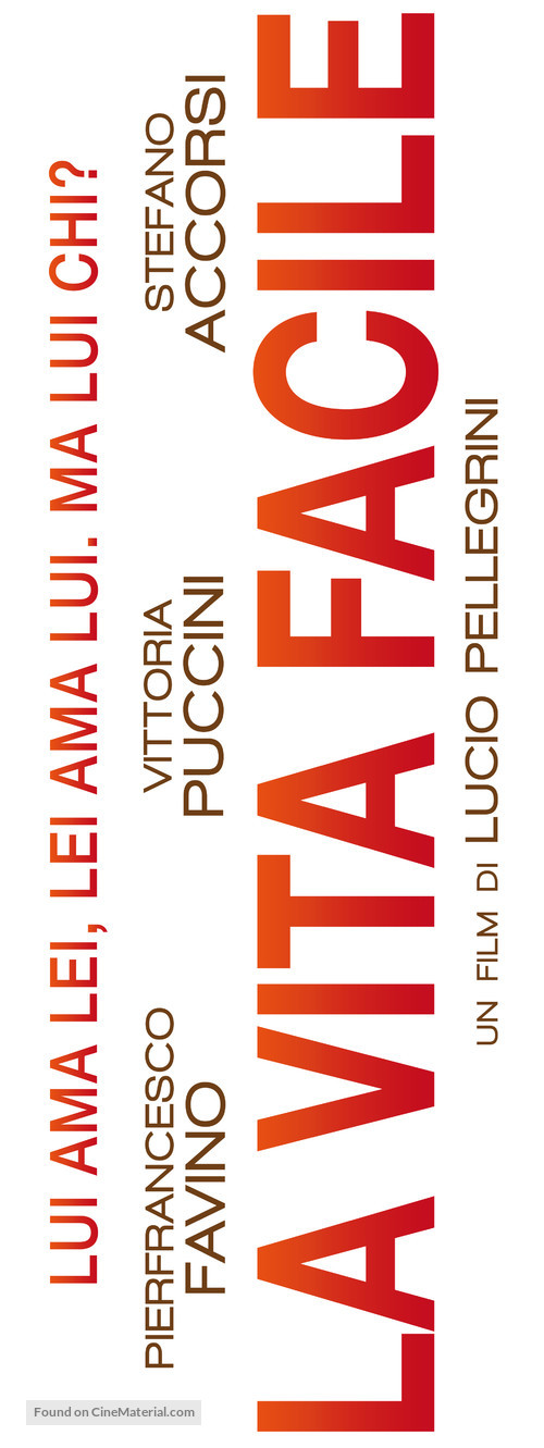 La vita facile - Italian Logo