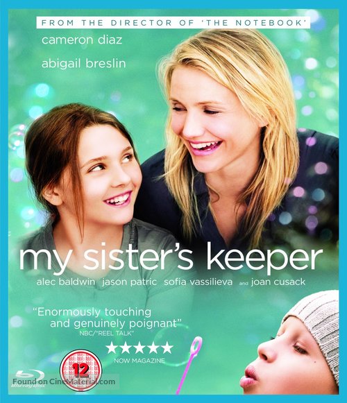 My Sister&#039;s Keeper - British Movie Cover