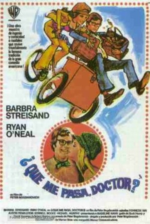 What&#039;s Up, Doc? - Spanish Movie Poster