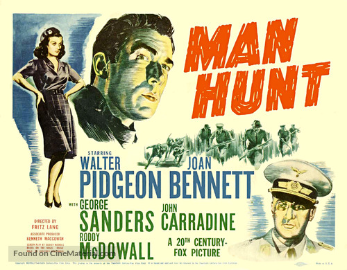 Man Hunt - Movie Poster