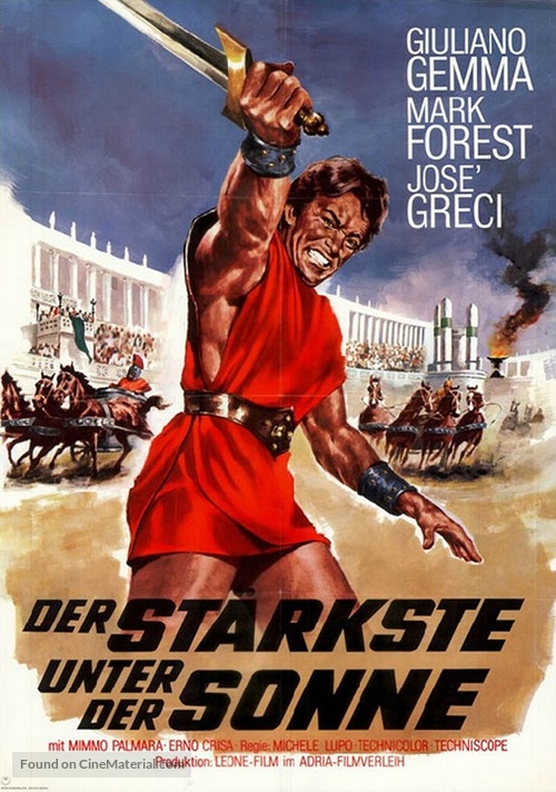 Maciste, l&#039;eroe pi&ugrave; grande del mondo - German Movie Poster