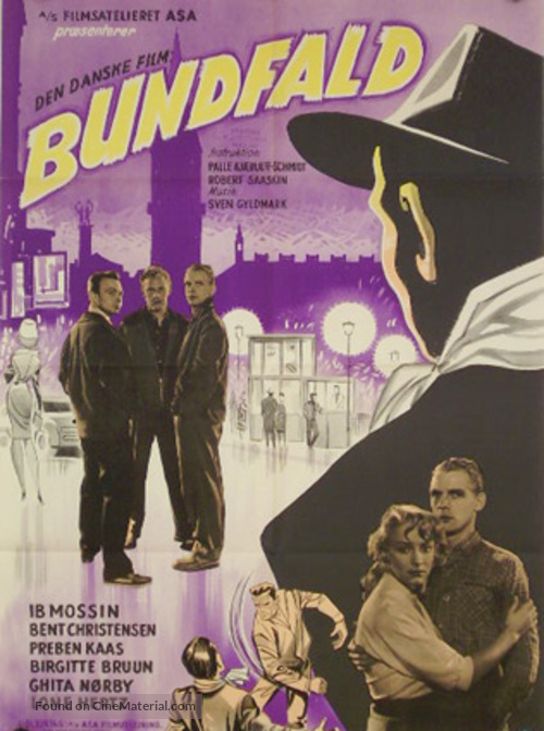 Bundfald - Danish Movie Poster