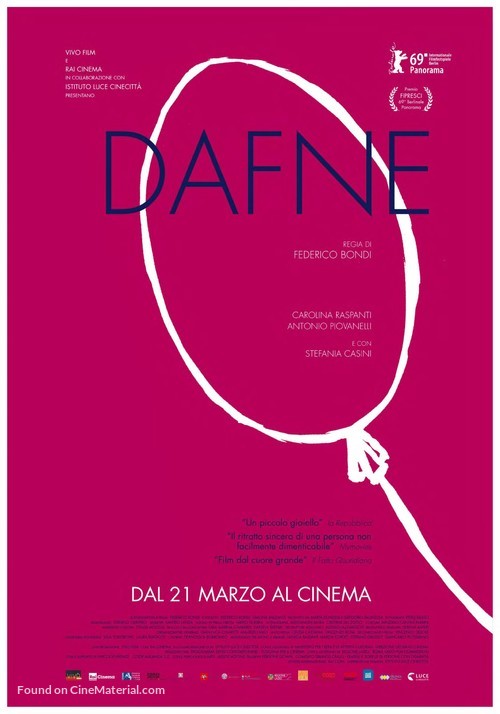 Dafne - Italian Movie Poster