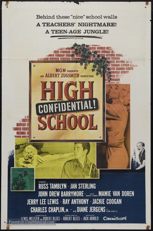 High School Confidential! - Movie Poster