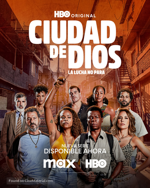 &quot;Cidade de Deus: A Luta N&atilde;o Para&quot; - Mexican Movie Poster