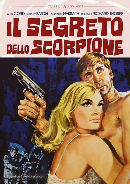The Scorpio Letters - Italian DVD movie cover