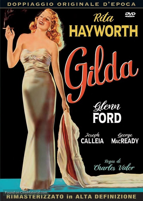 Gilda - Italian DVD movie cover