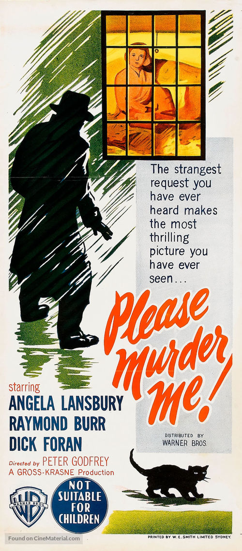 Please Murder Me - Australian Movie Poster