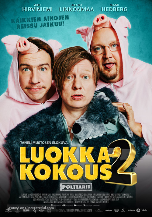 Luokkakokous 2 - Finnish Movie Poster