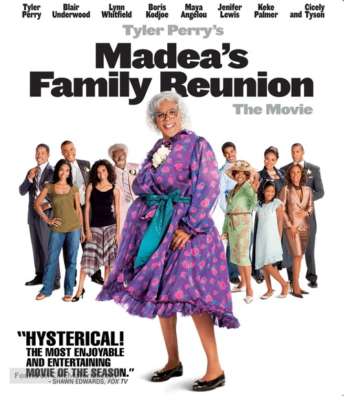 Madea&#039;s Family Reunion - Blu-Ray movie cover
