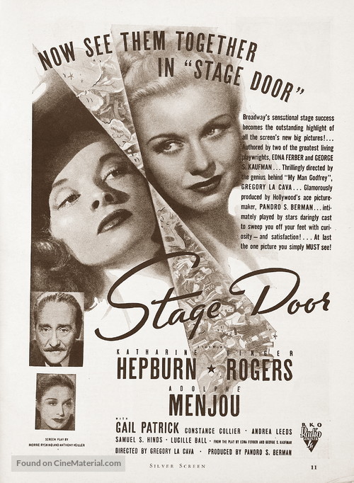 Stage Door - poster