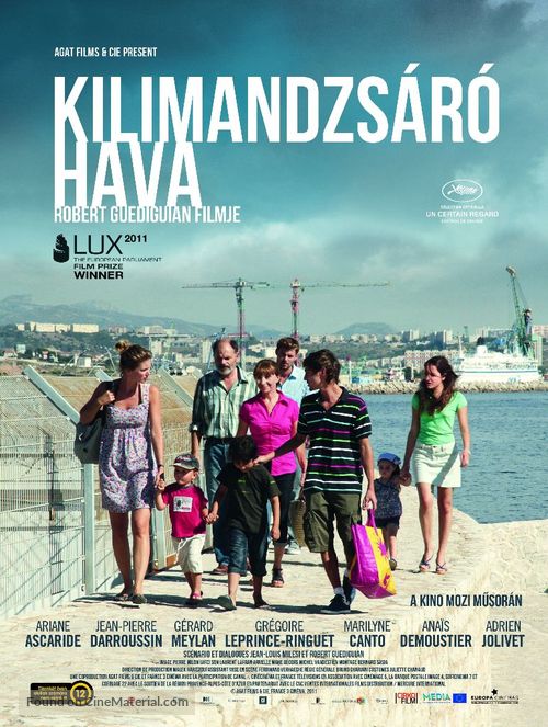 Les neiges du Kilimandjaro - Hungarian Movie Poster