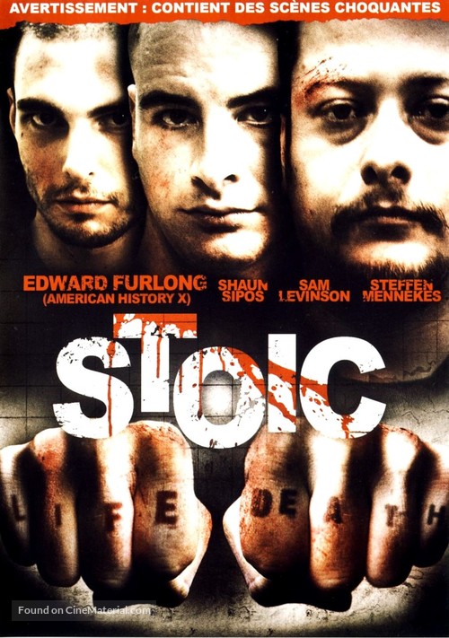 Stoic - French DVD movie cover