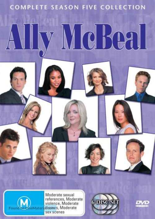 &quot;Ally McBeal&quot; - Australian DVD movie cover