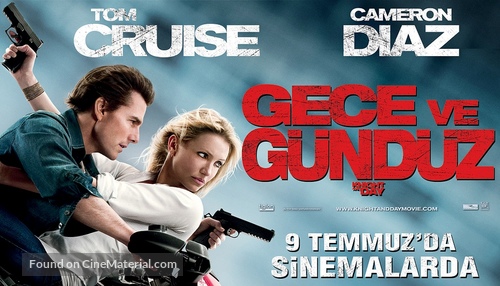 Knight and Day - Turkish Movie Poster