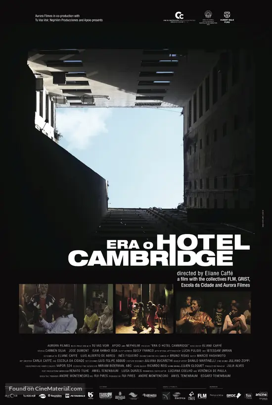 Era O Hotel Cambridge - Brazilian Movie Poster