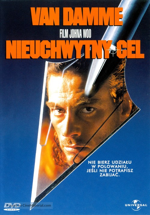 Hard Target - Polish DVD movie cover