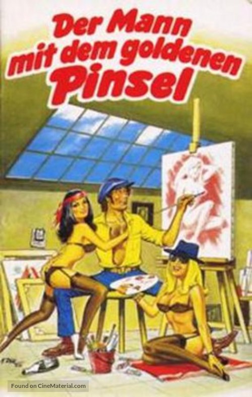 Der Mann mit dem goldenen Pinsel - German Movie Poster