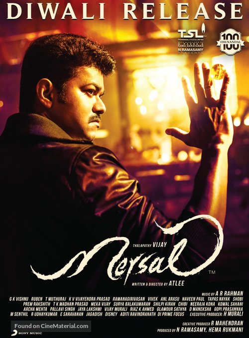 Mersal - Indian Movie Poster