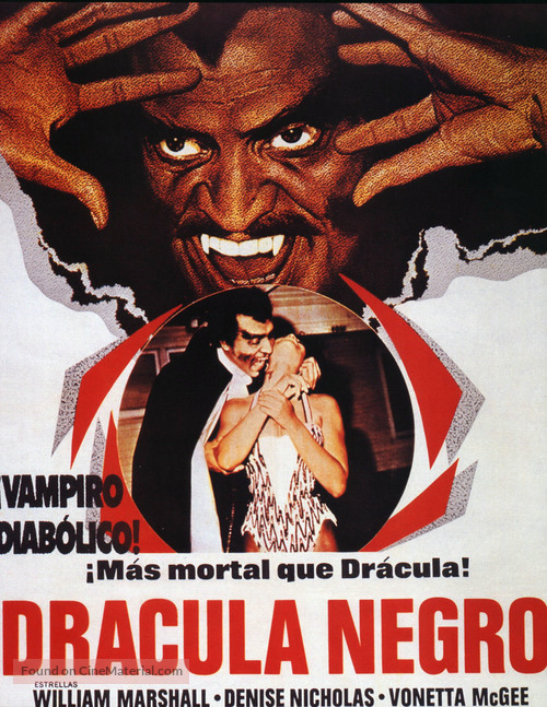 Blacula - Spanish Movie Poster