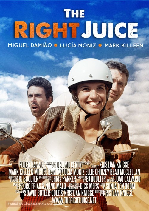 The Right Juice - Portuguese Movie Poster