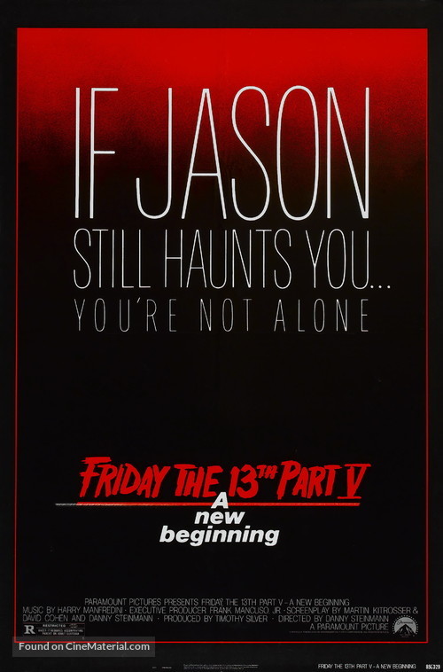 Friday the 13th: A New Beginning - Movie Poster
