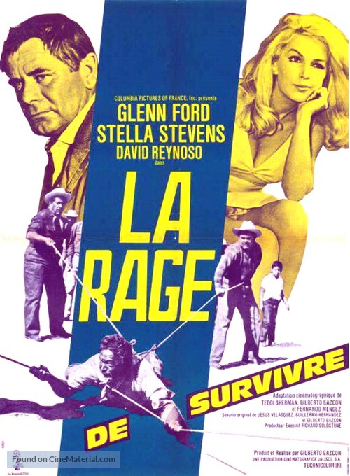 Rage - French Movie Poster