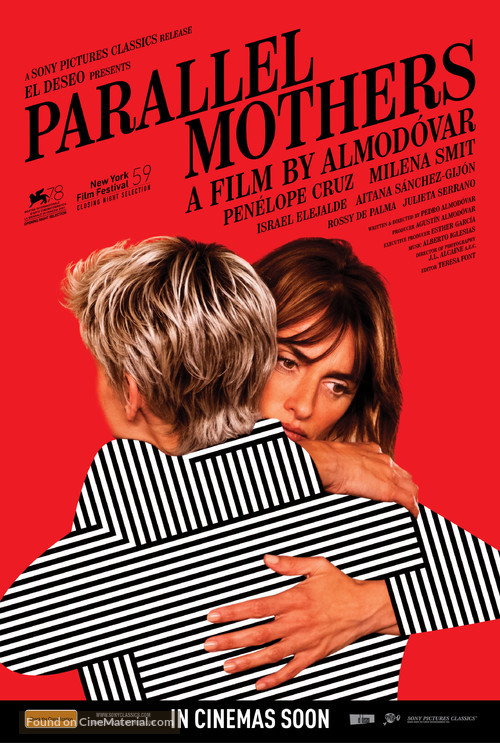 Madres paralelas - Australian Movie Poster