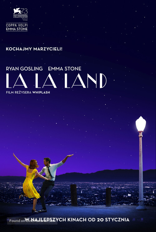 La La Land - Polish Movie Poster