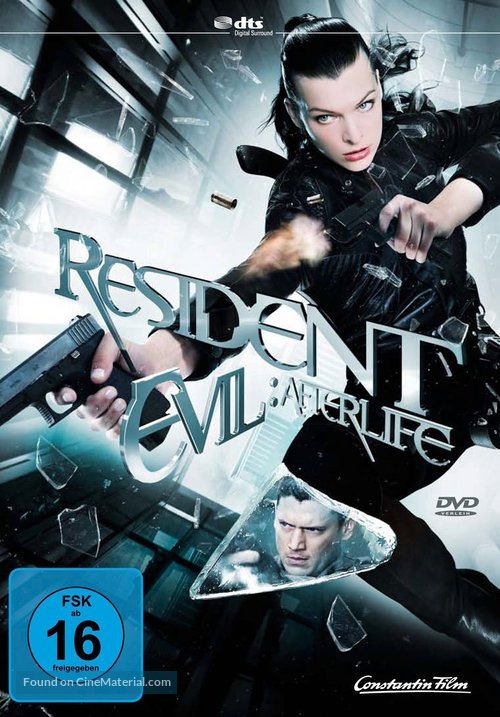 Resident Evil: Afterlife - German DVD movie cover