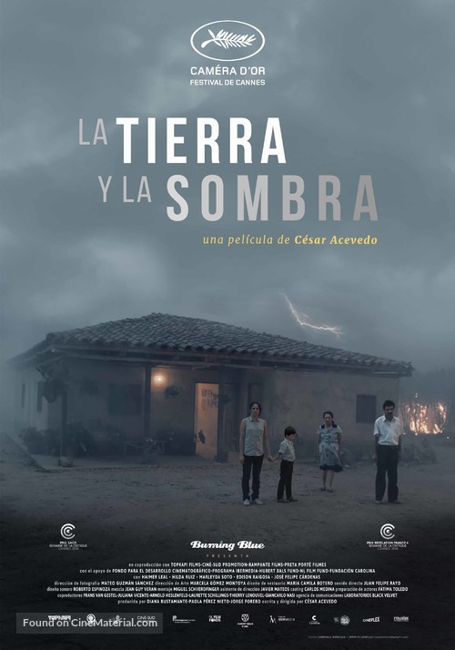 La tierra y la sombra - Colombian Movie Poster