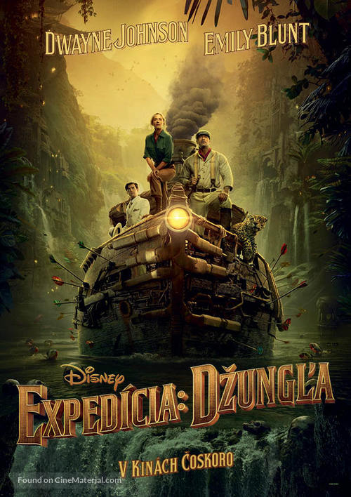 Jungle Cruise - Slovak Movie Poster