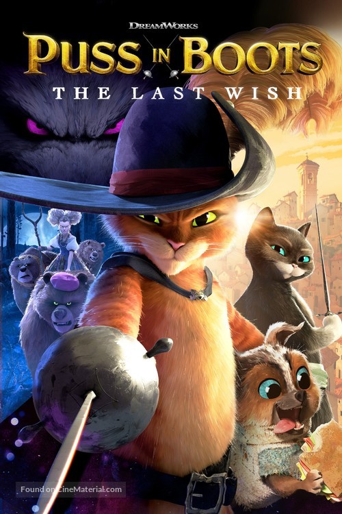 Puss in Boots: The Last Wish - Movie Cover