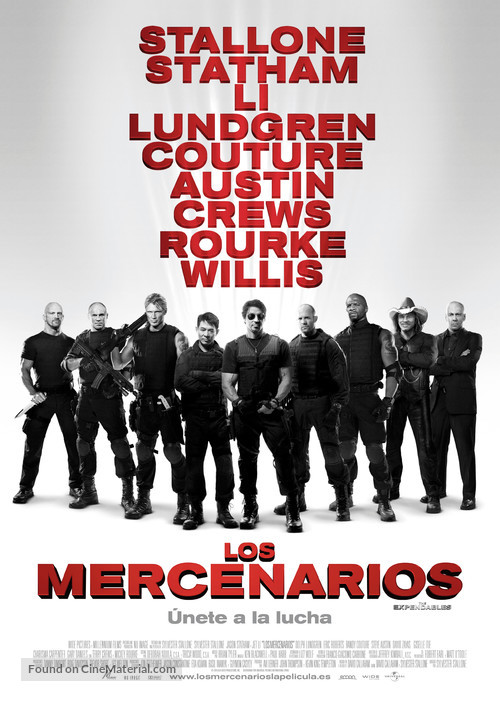 The Expendables - Spanish Movie Poster