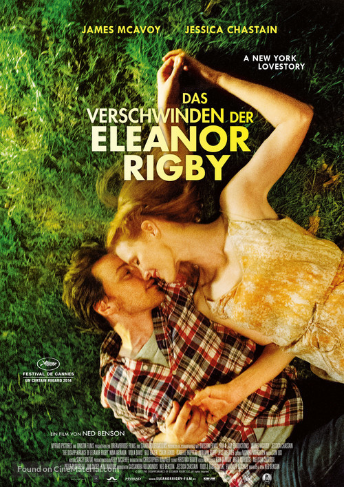 The Disappearance of Eleanor Rigby: Them - German Movie Poster
