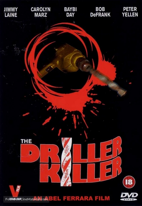 The Driller Killer - British Movie Cover