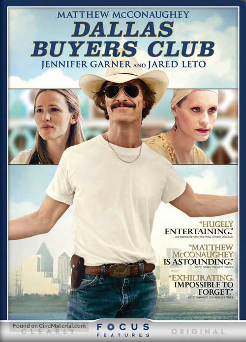 Dallas Buyers Club - DVD movie cover