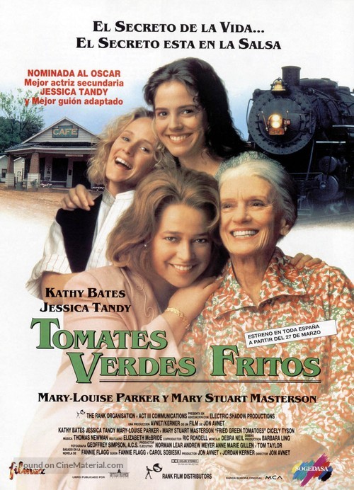 Fried Green Tomatoes - Spanish Movie Poster