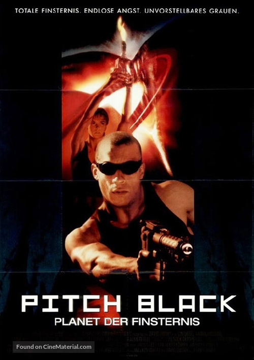 Pitch Black - German Movie Poster
