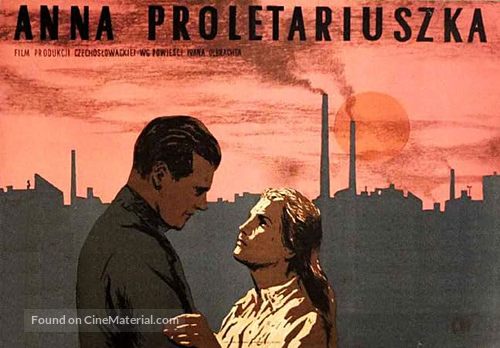 Anna prolet&aacute;rka - Czech Movie Poster