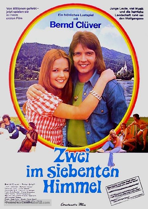 Zwei im 7. Himmel - German Movie Poster