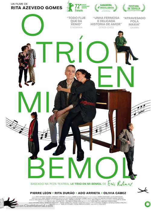 O Trio em Mi Bemol - Spanish Movie Poster