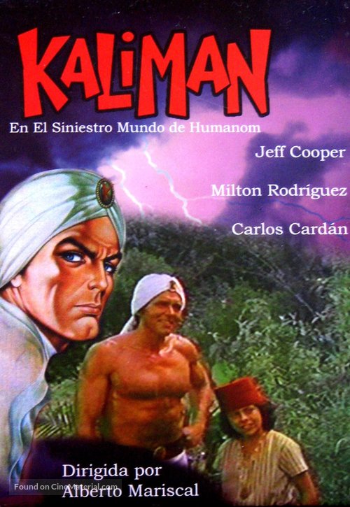 Kalim&aacute;n en el siniestro mundo de Human&oacute;n - Mexican Movie Cover