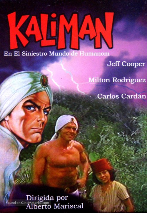 Kalim&aacute;n en el siniestro mundo de Human&oacute;n - Mexican Movie Cover