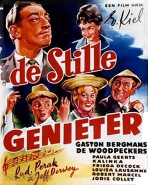 De stille genieter - Belgian Movie Poster