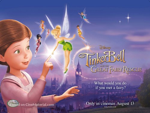 Tinker Bell and the Great Fairy Rescue - British Movie Poster