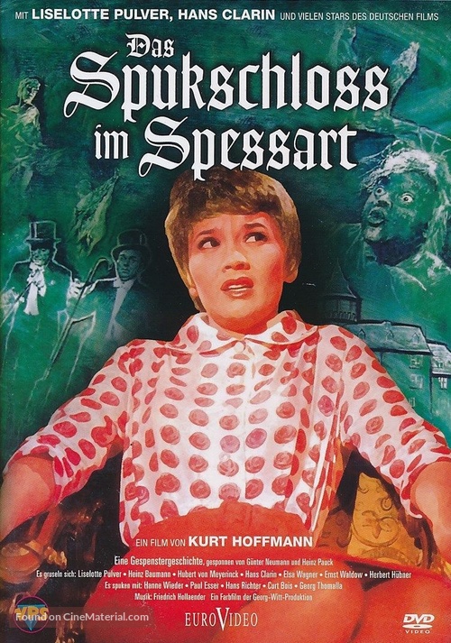 Das Spukschlo&szlig; im Spessart - German DVD movie cover