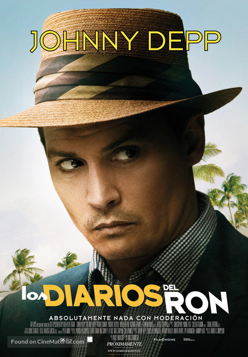 The Rum Diary - Spanish Movie Poster