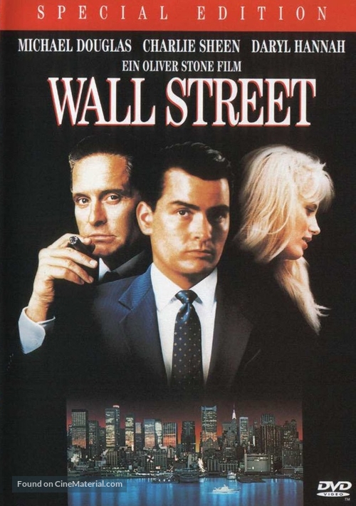 Wall Street - German DVD movie cover