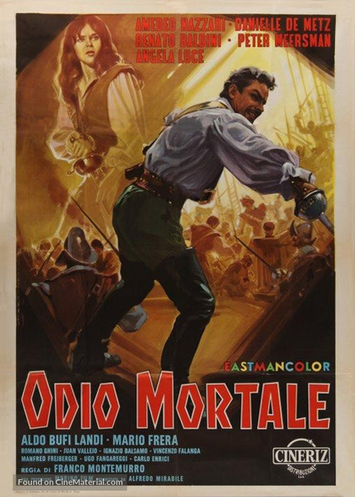 Odio mortale - Italian Movie Poster